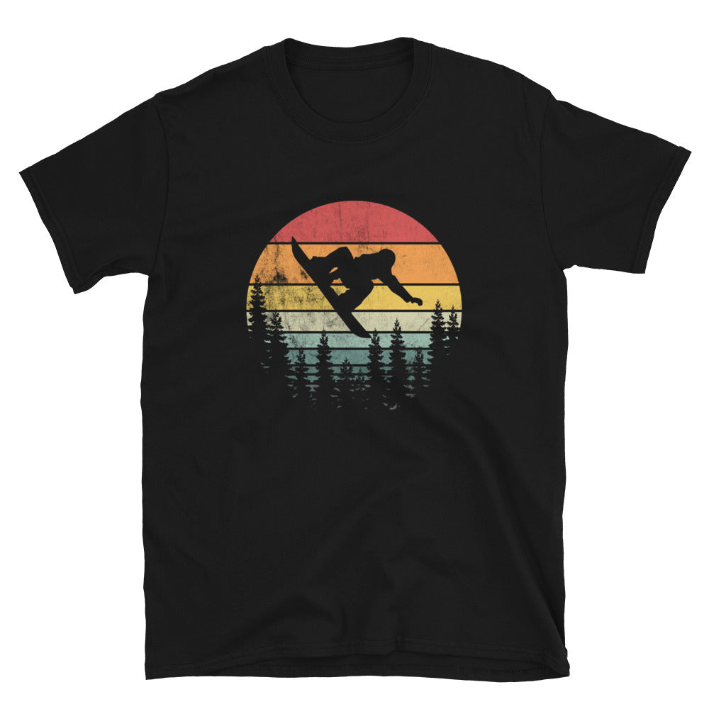 Distressed Vintage Snowboarder Shirt
