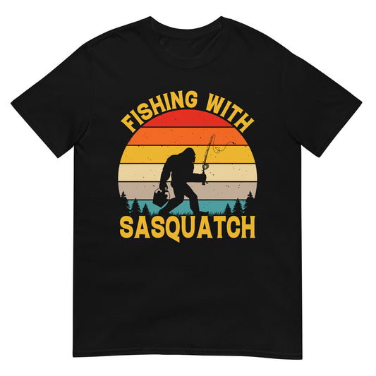 Fishing with Sasquatch T-Shirt