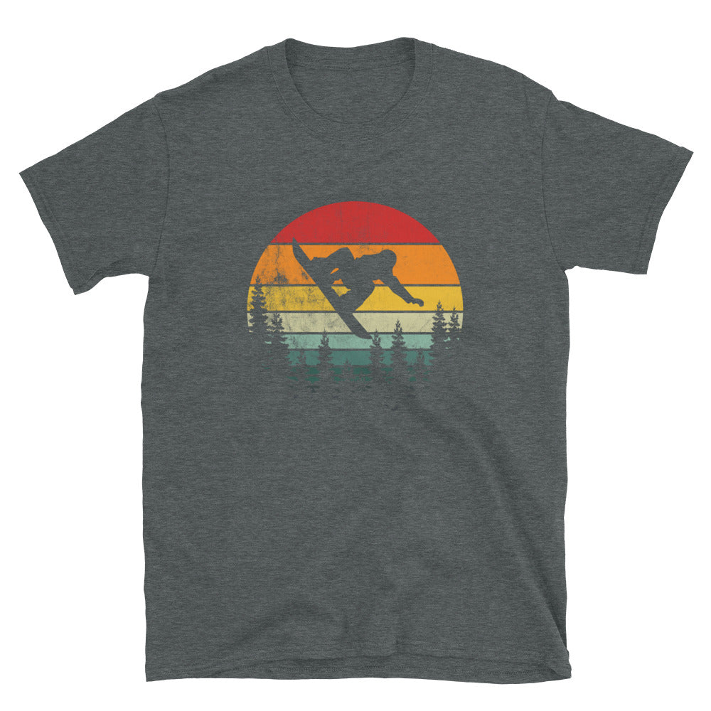 Distressed Vintage Snowboarder Shirt