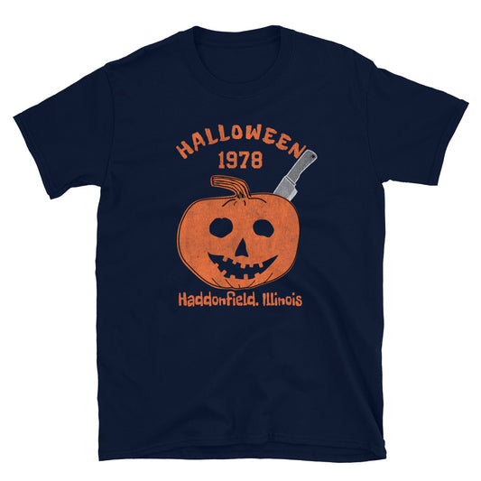 Halloween 1978 Jackolantern, Haddonfield Illinois - Captain Woody's Shirts & Beach Club