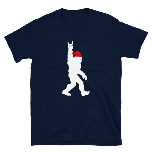 Funny Christmas Sasquatch Shirt, Bigfoot Santa Shirt, Bigfoot T-Shirt