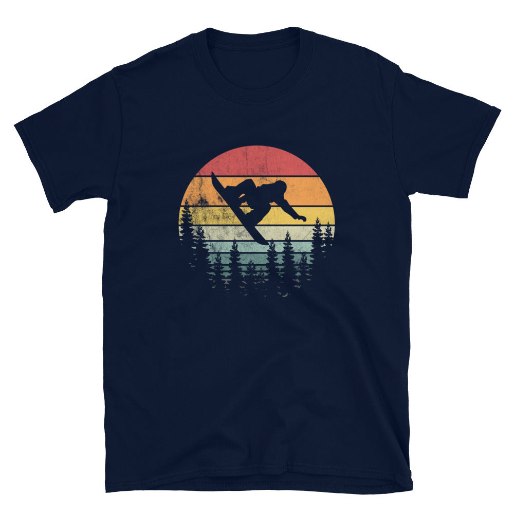 Distressed Vintage Snowboarder Shirt