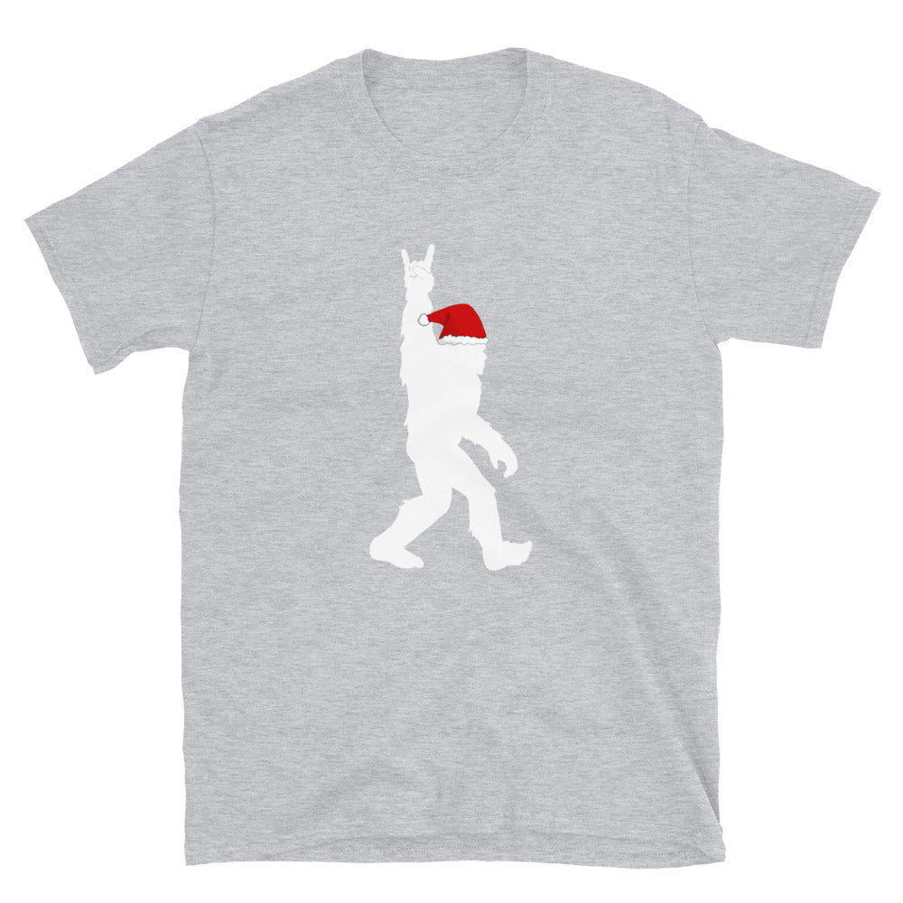 Funny Christmas Sasquatch Shirt, Bigfoot Santa Shirt, Bigfoot T-Shirt
