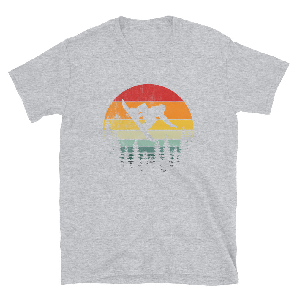 Distressed Vintage Snowboarder Shirt