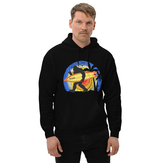 Bigfoot Surfer Unisex Hoodie