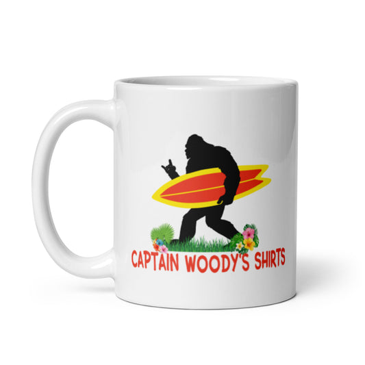 Captain Woody's Shirts Surf Squatch Mug