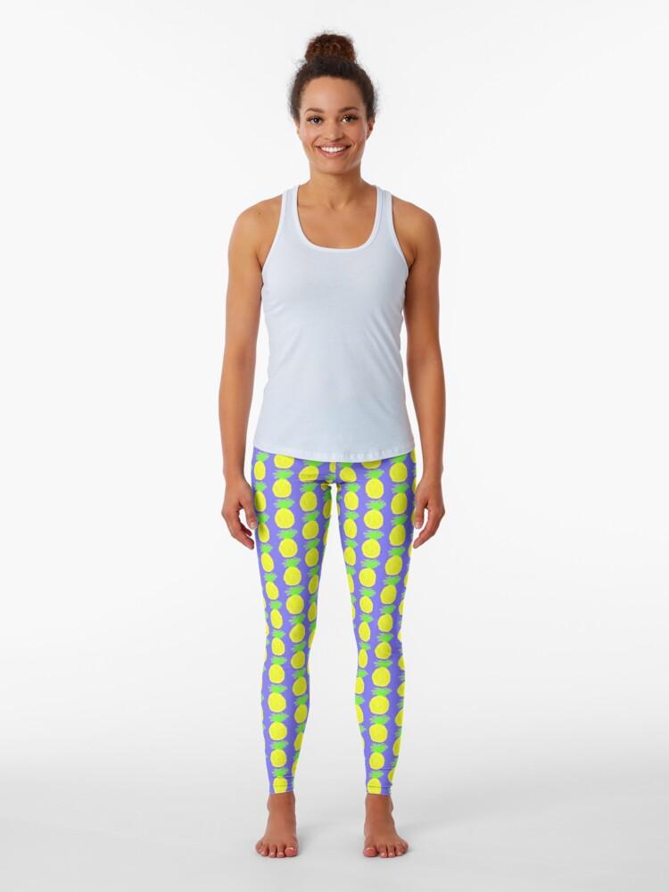 Cosmic Pineapple Leggings - Captain Woody's Locker
