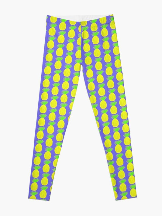 Cosmic Pineapple Leggings - Captain Woody's Locker