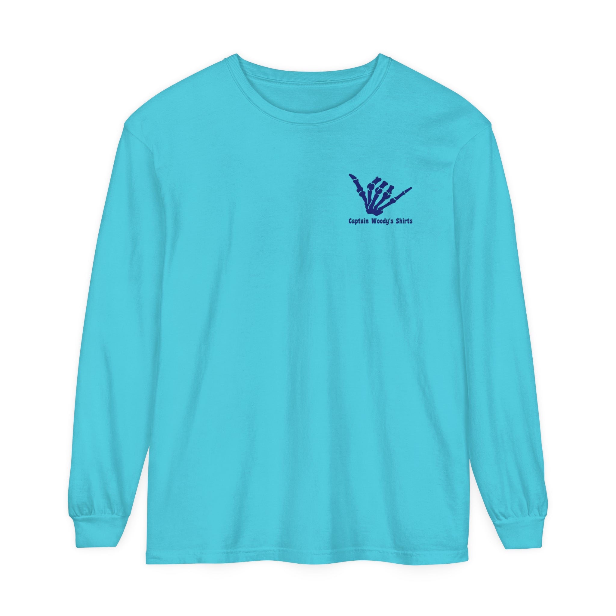 Get Wet Unisex Long Sleeve Comfort Colors T-Shirt - Captain Woody's Shirts & Beach Club