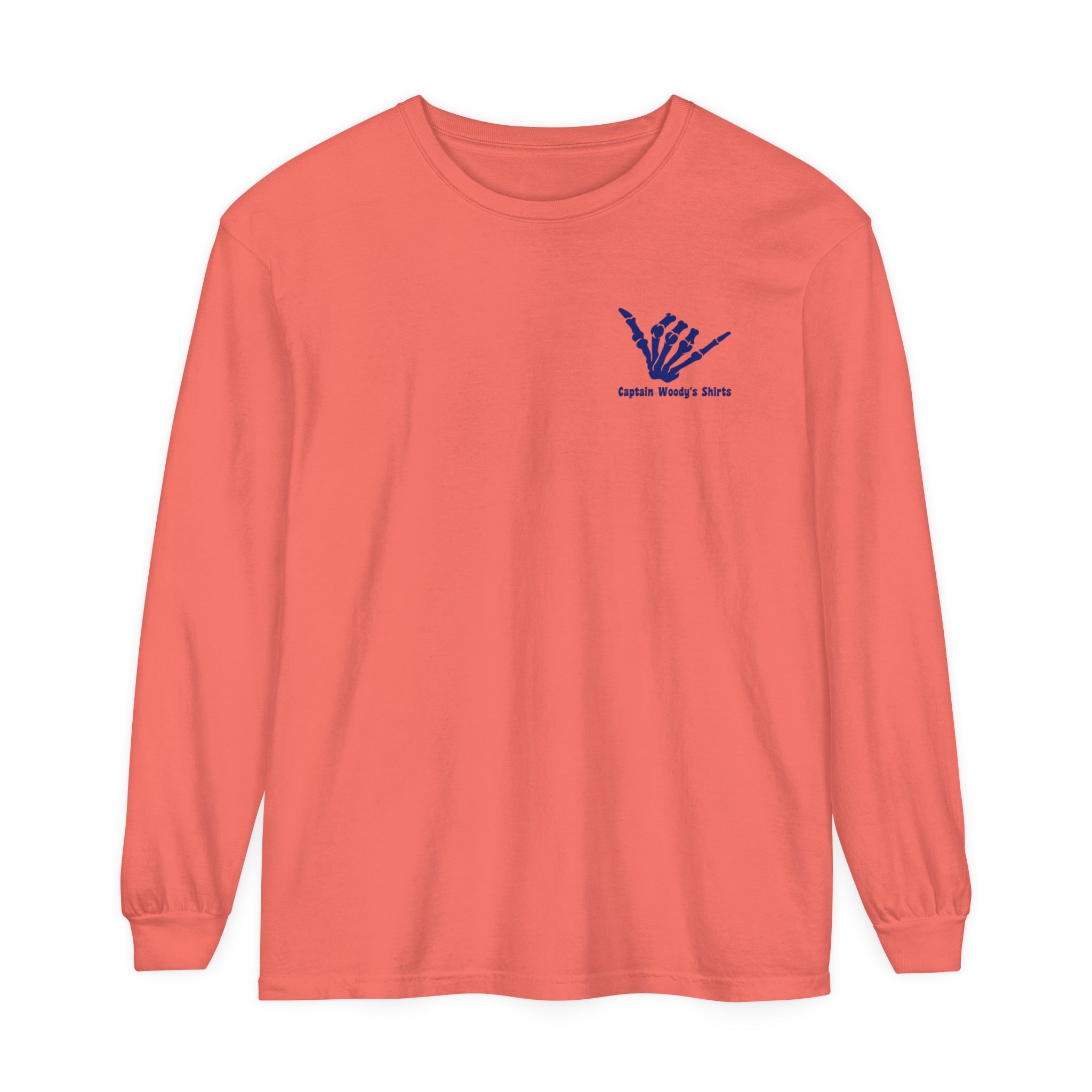 Get Wet Unisex Long Sleeve Comfort Colors T-Shirt - Captain Woody's Shirts & Beach Club