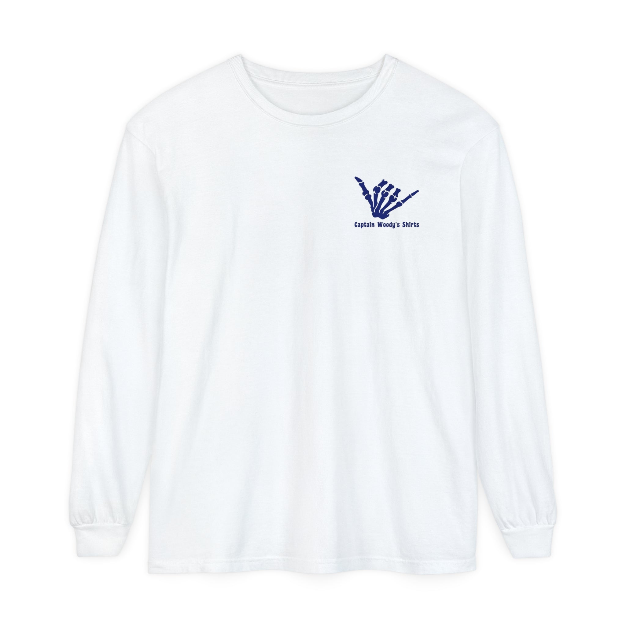 Get Wet Unisex Long Sleeve Comfort Colors T-Shirt - Captain Woody's Shirts & Beach Club