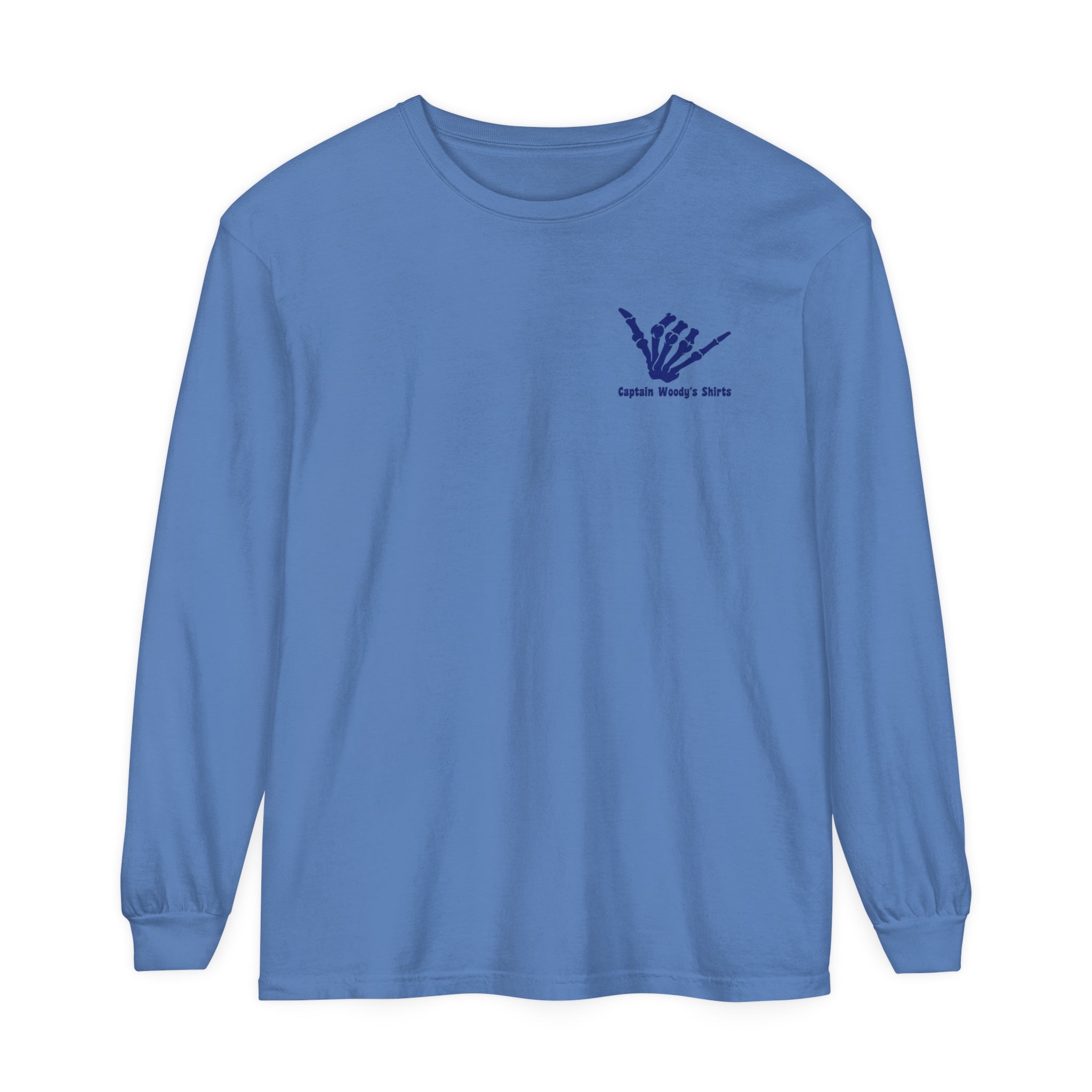 Get Wet Unisex Long Sleeve Comfort Colors T-Shirt - Captain Woody's Shirts & Beach Club