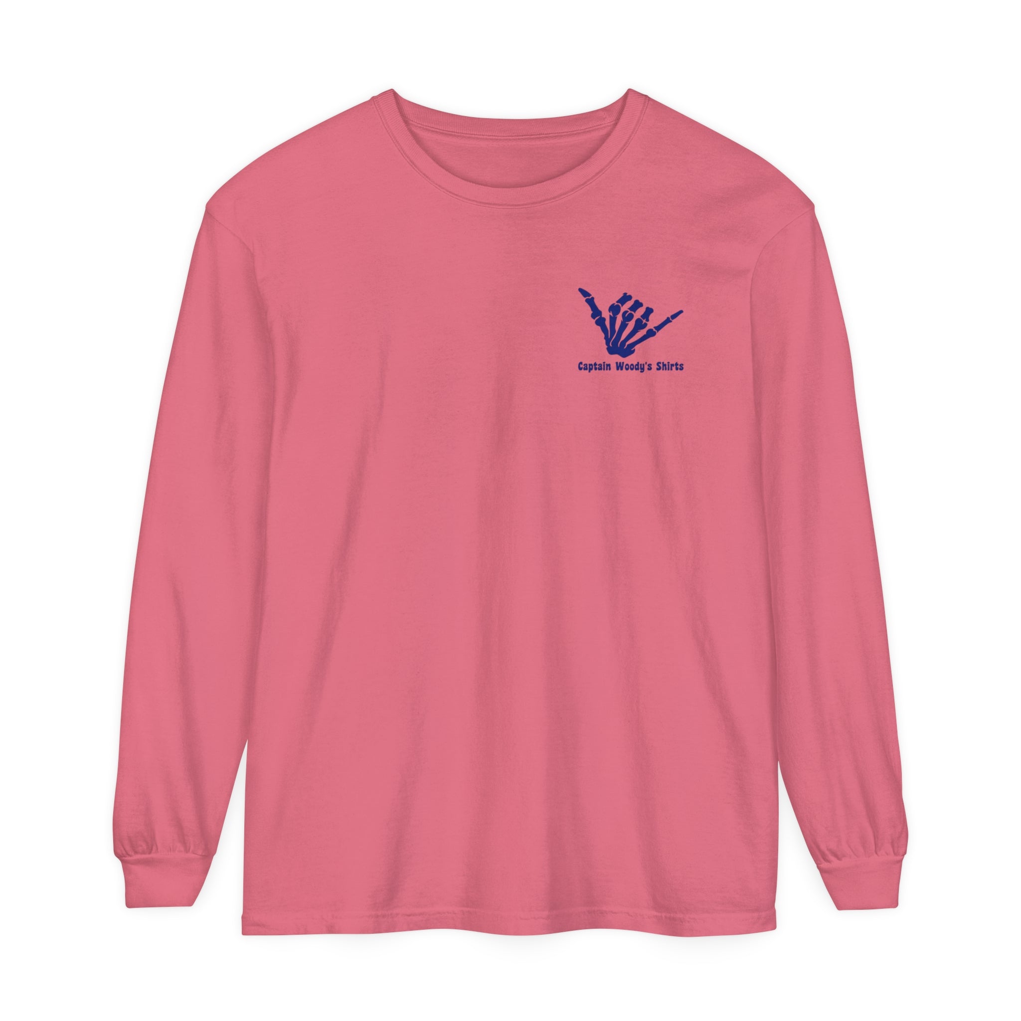 Get Wet Unisex Long Sleeve Comfort Colors T-Shirt - Captain Woody's Shirts & Beach Club