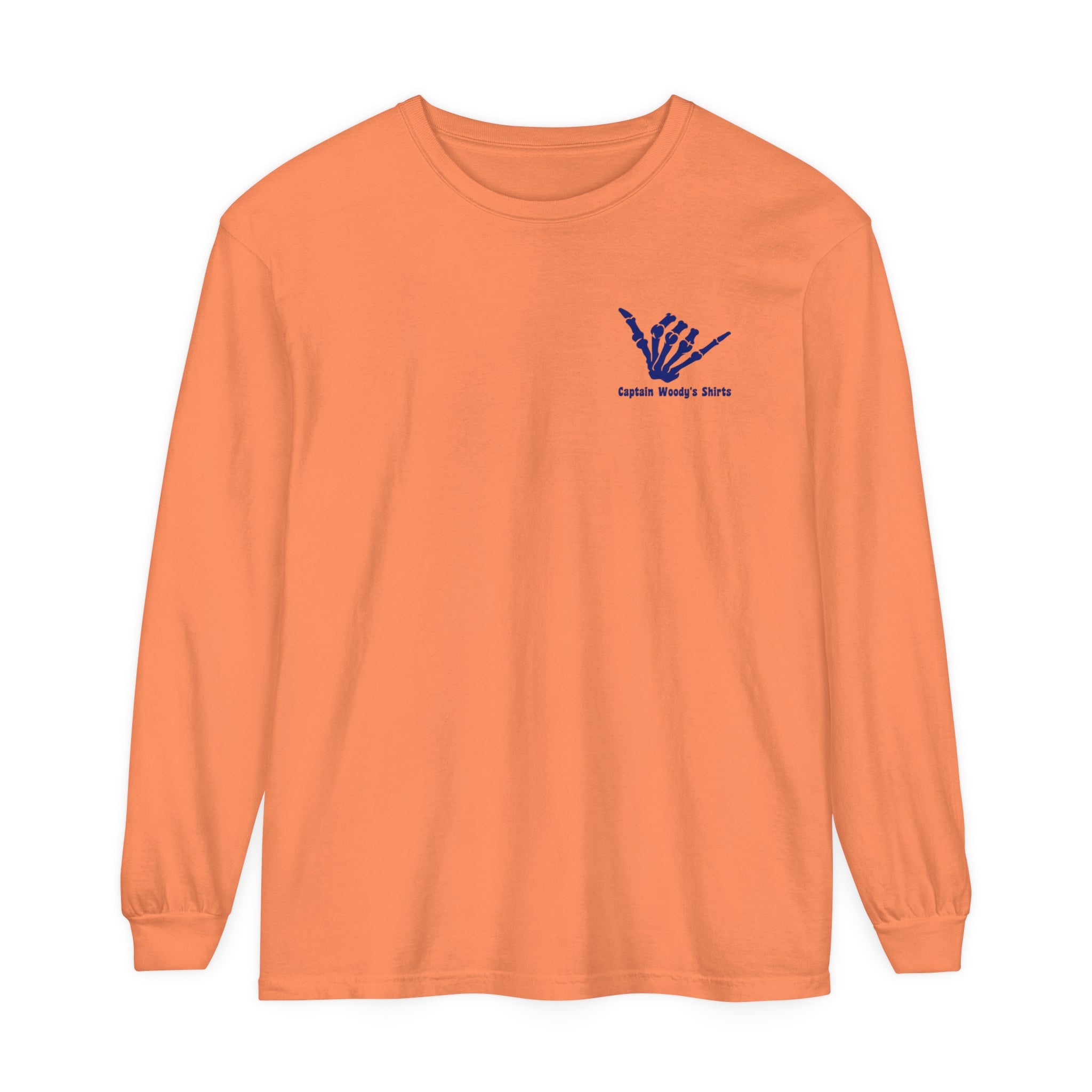 Get Wet Unisex Long Sleeve Comfort Colors T-Shirt - Captain Woody's Shirts & Beach Club