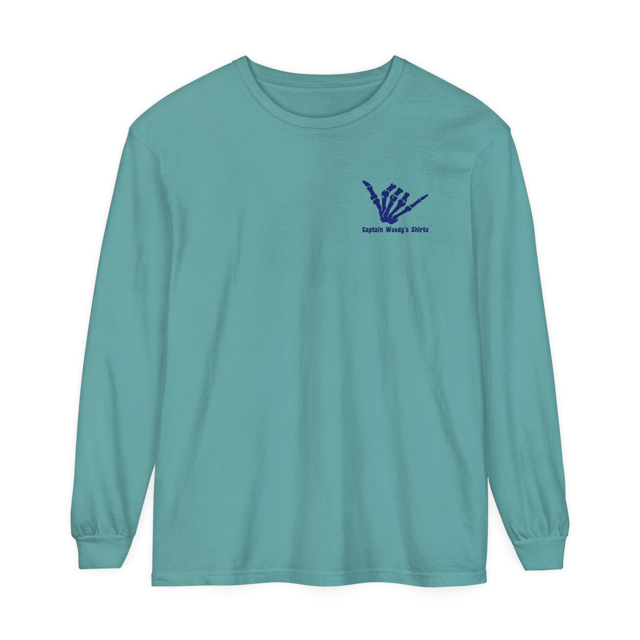 Get Wet Unisex Long Sleeve Comfort Colors T-Shirt - Captain Woody's Shirts & Beach Club