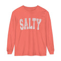SALTY Super comfortable premium unisex long sleeve Tee, by Comfort Colors - Captain Woody's Shirts & Beach Club