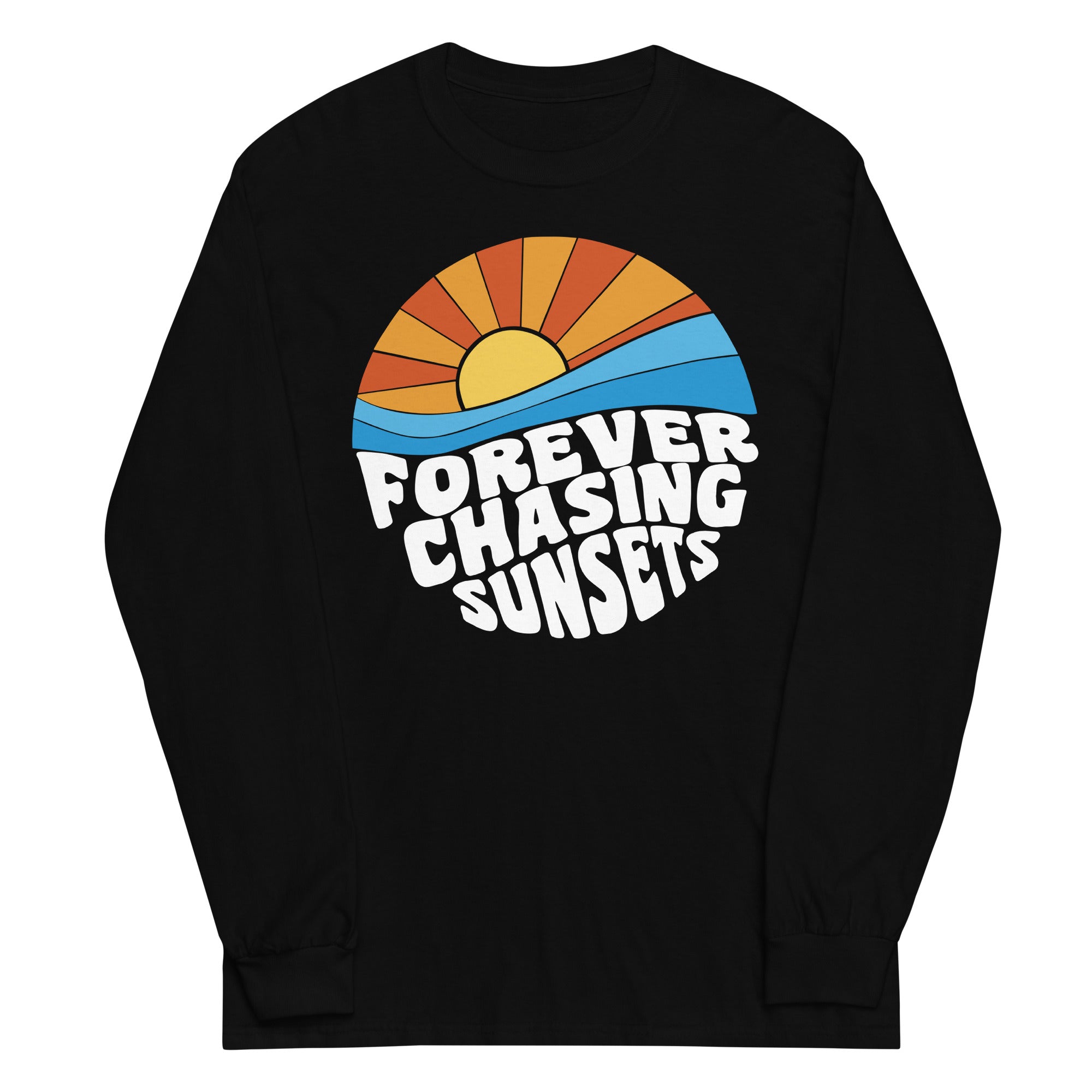 Forever Chasing Sunsets Long Sleeve Shirt - Captain Woody's Shirts & Beach Club
