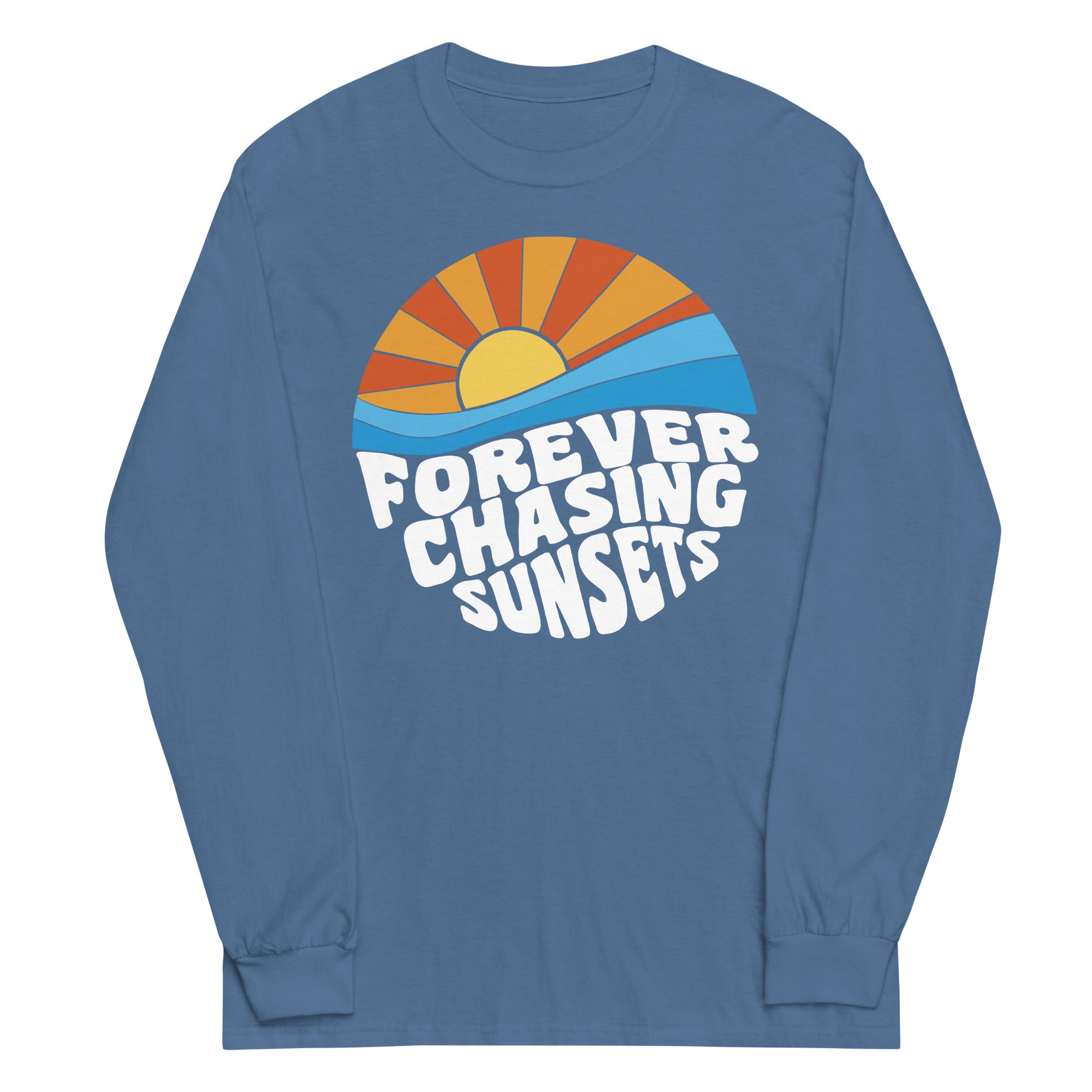 Forever Chasing Sunsets Long Sleeve Shirt - Captain Woody's Shirts & Beach Club