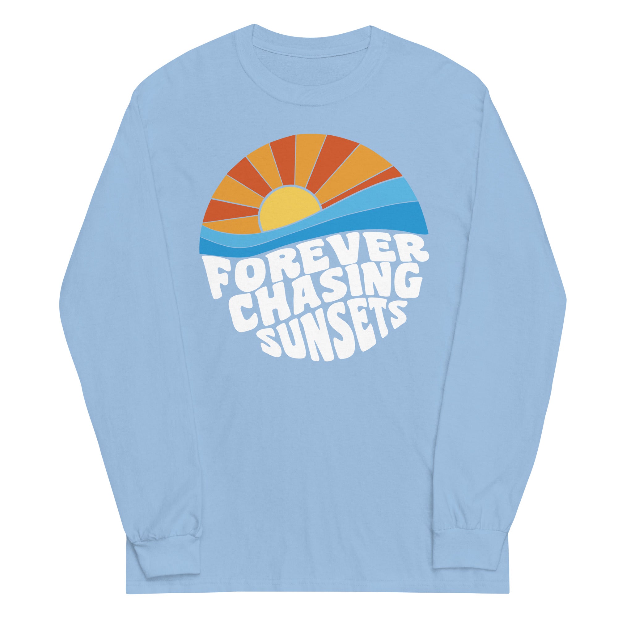 Forever Chasing Sunsets Long Sleeve Shirt - Captain Woody's Shirts & Beach Club