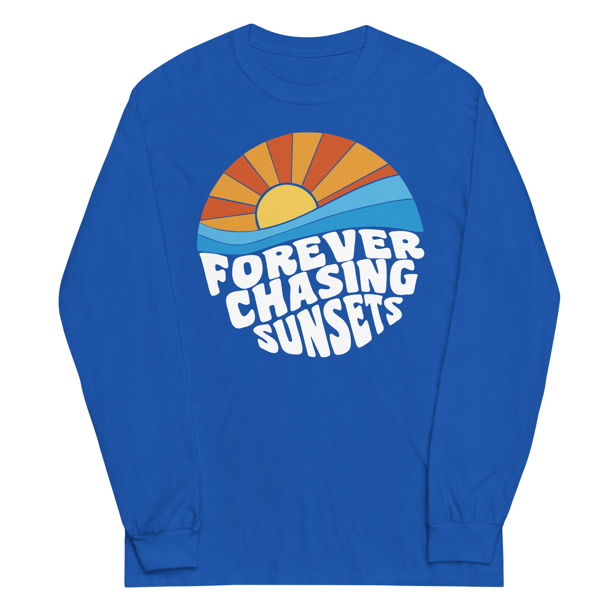 Forever Chasing Sunsets Long Sleeve Shirt - Captain Woody's Shirts & Beach Club