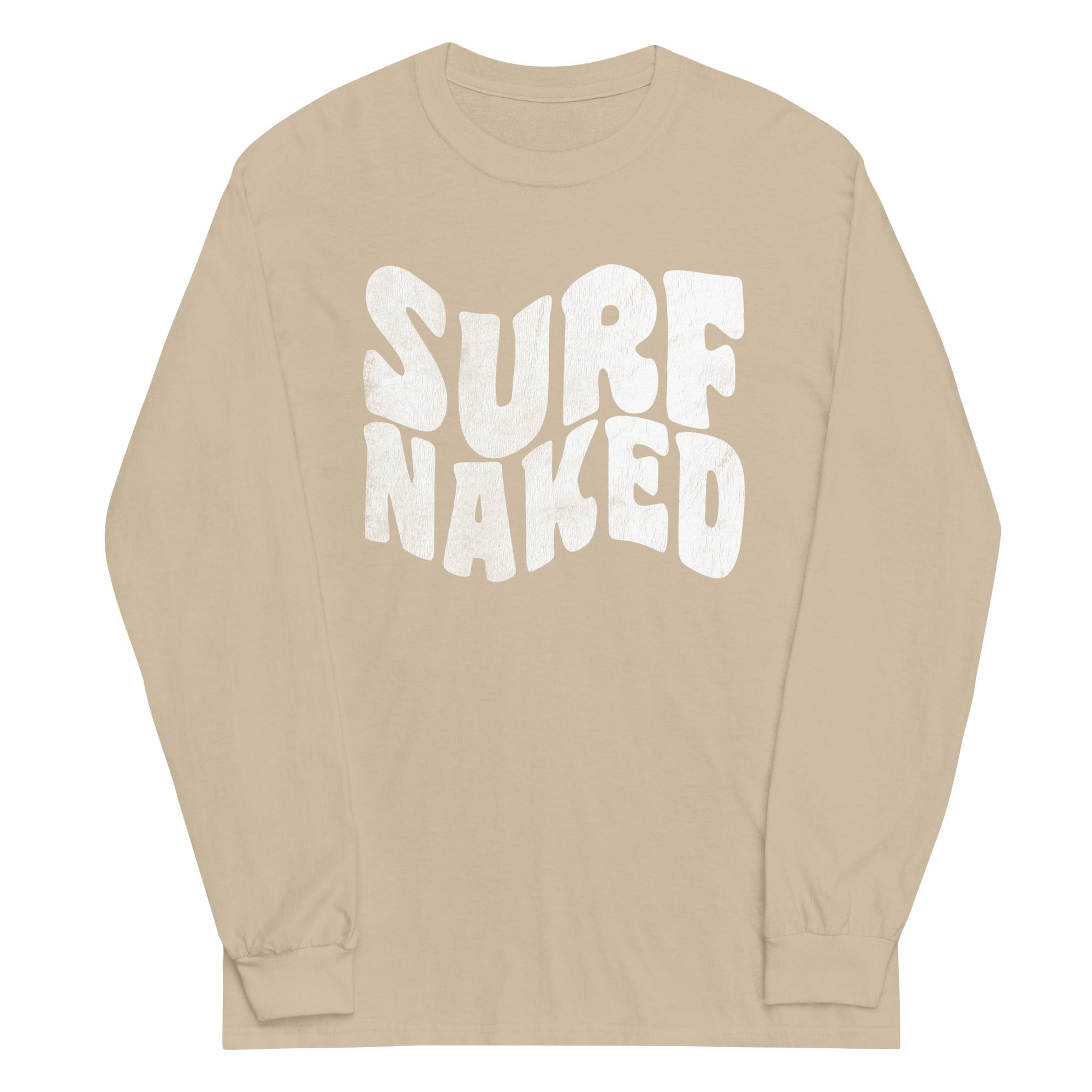 Retro Surf Naked Long Sleeve Shirt - Captain Woody's Shirts & Beach Club