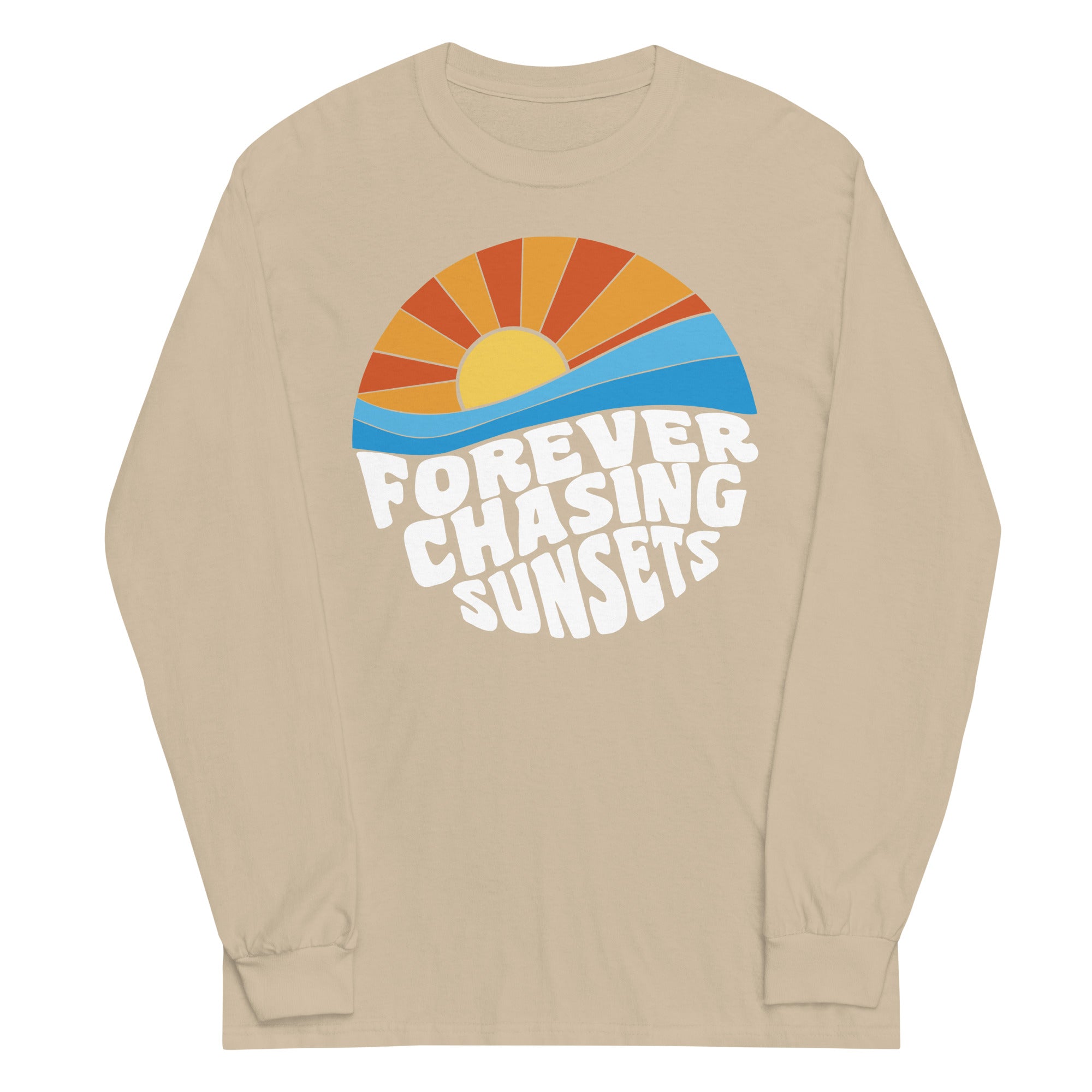 Forever Chasing Sunsets Long Sleeve Shirt - Captain Woody's Shirts & Beach Club
