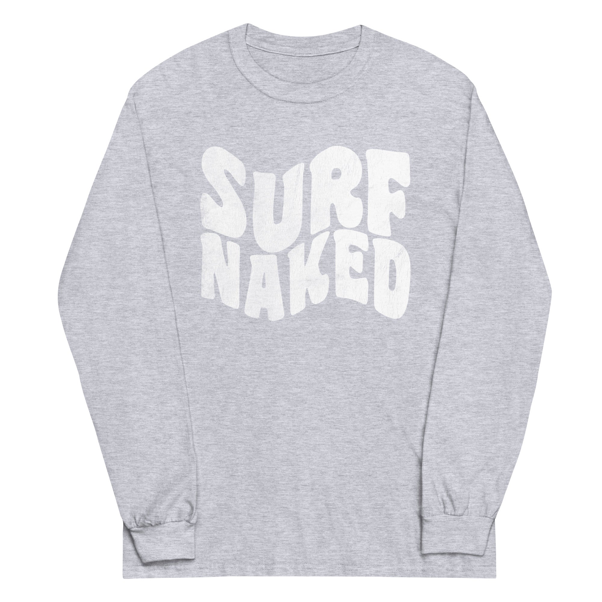 Retro Surf Naked Long Sleeve Shirt - Captain Woody's Shirts & Beach Club