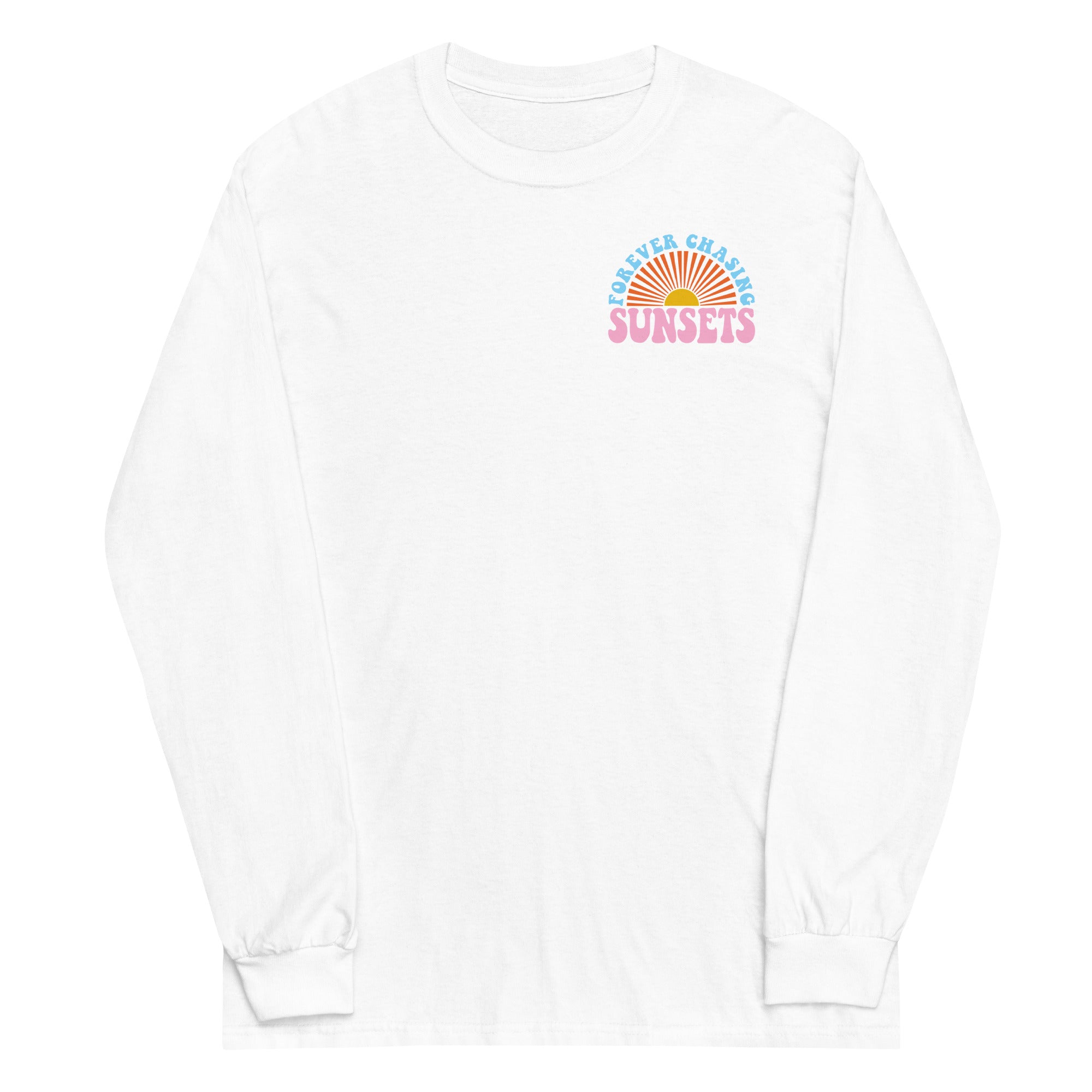 Forever Chasing Sunsets Long Sleeve Shirt - Captain Woody's Shirts & Beach Club