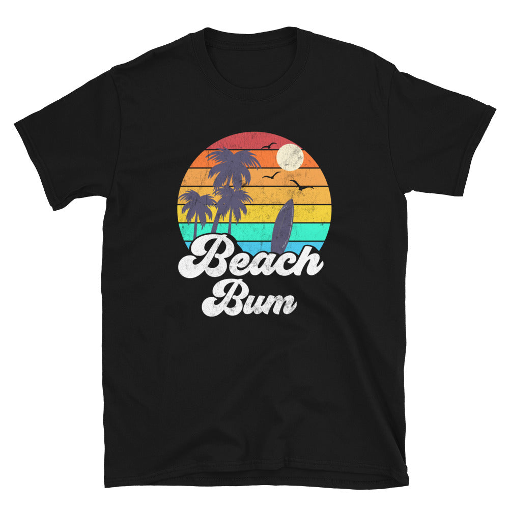Retro Beach Bum Shirt, Vacation Beach T-Shirt - Captain Woody's Shirts & Beach Club