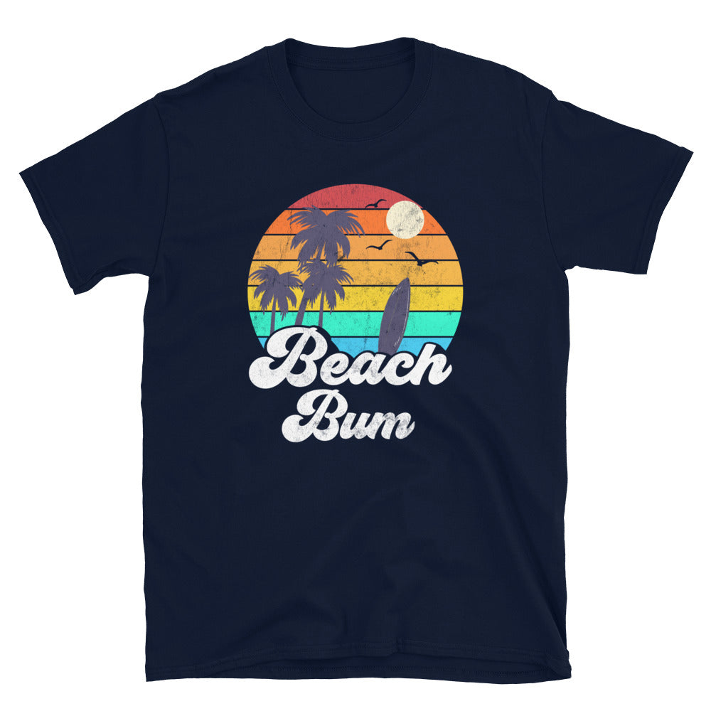 Retro Beach Bum Shirt, Vacation Beach T-Shirt - Captain Woody's Shirts & Beach Club