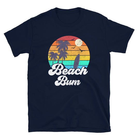 Retro Beach Bum Shirt, Vacation Beach T-Shirt