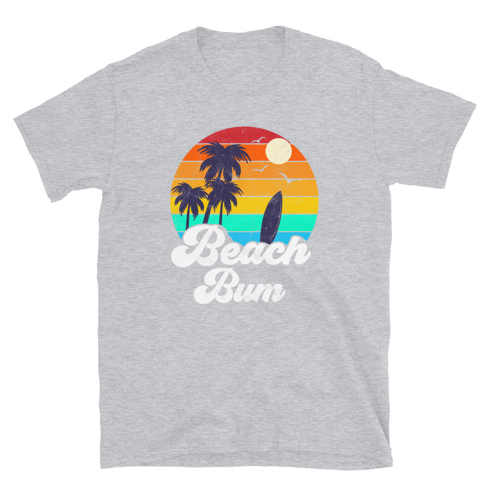 Retro Beach Bum Shirt, Vacation Beach T-Shirt - Captain Woody's Shirts & Beach Club