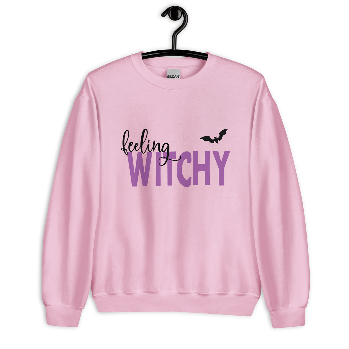Feeling Witchy Halloween Sweatshirt for Women, Cute and Comfy Witchy Top, Ideal Halloween Gift for Mom - Captain Woody's Shirts & Beach Club