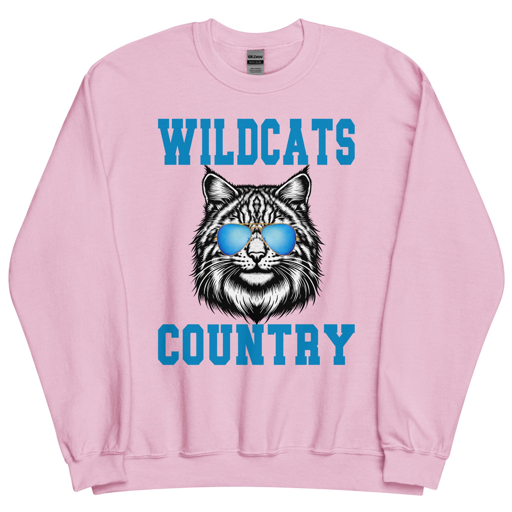 WIldcats Country Sports Mascot Unisex Sweatshirt - Captain Woody's Shirts & Beach Club