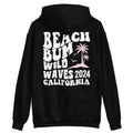 Beach Bum Wild Waves 2024 California Hoodie - Captain Woody's Shirts & Beach Club