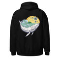Whale Sea Life Hoodie / Back and Front Print - Captain Woody's Shirts & Beach Club