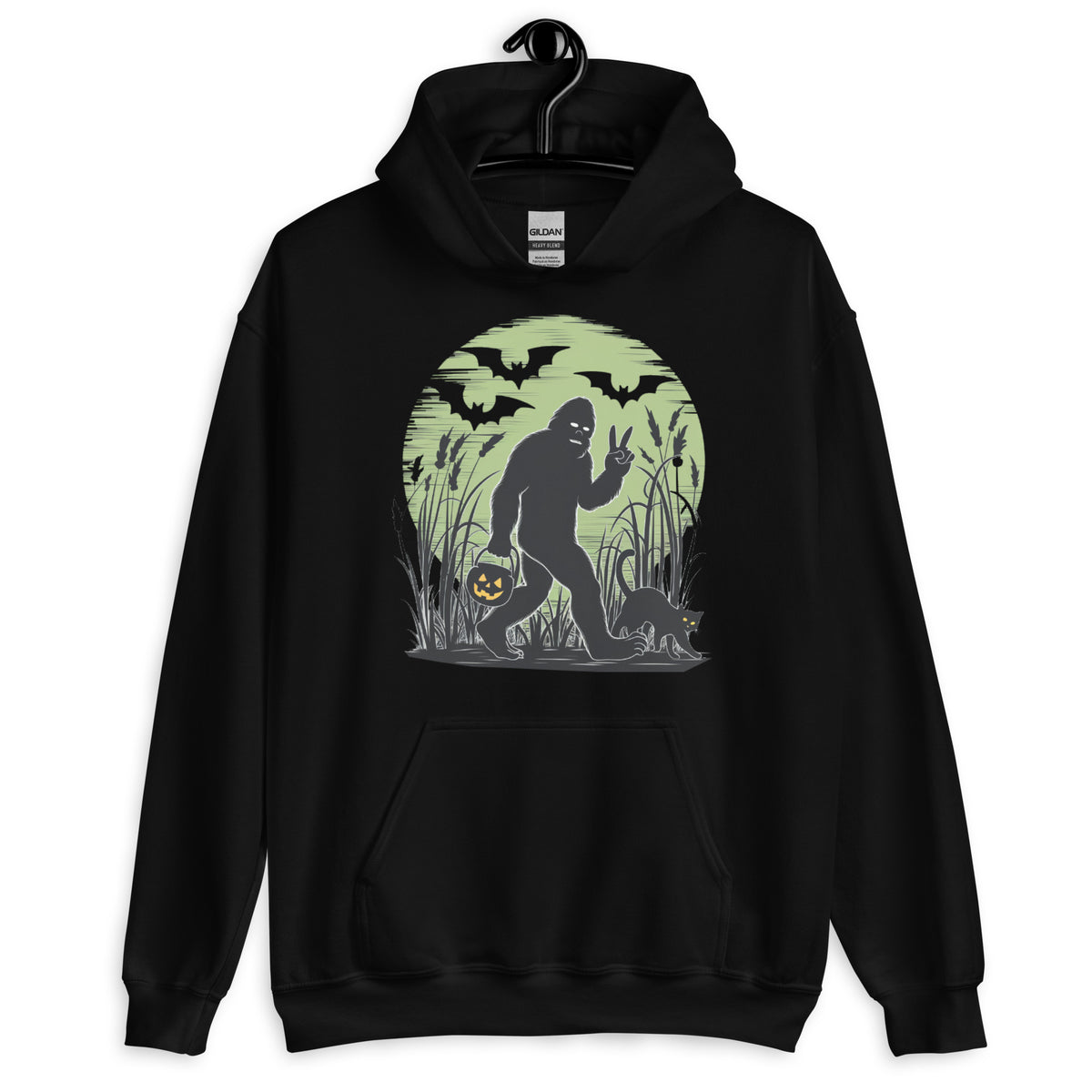 Sasquatch Trick or Treat Hoodie - Captain Woody's Shirts & Beach Club