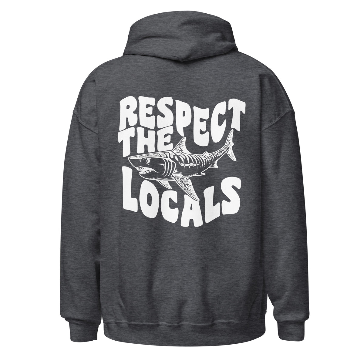 Respect the Locals Beach Hoodie, perfect for oversized look