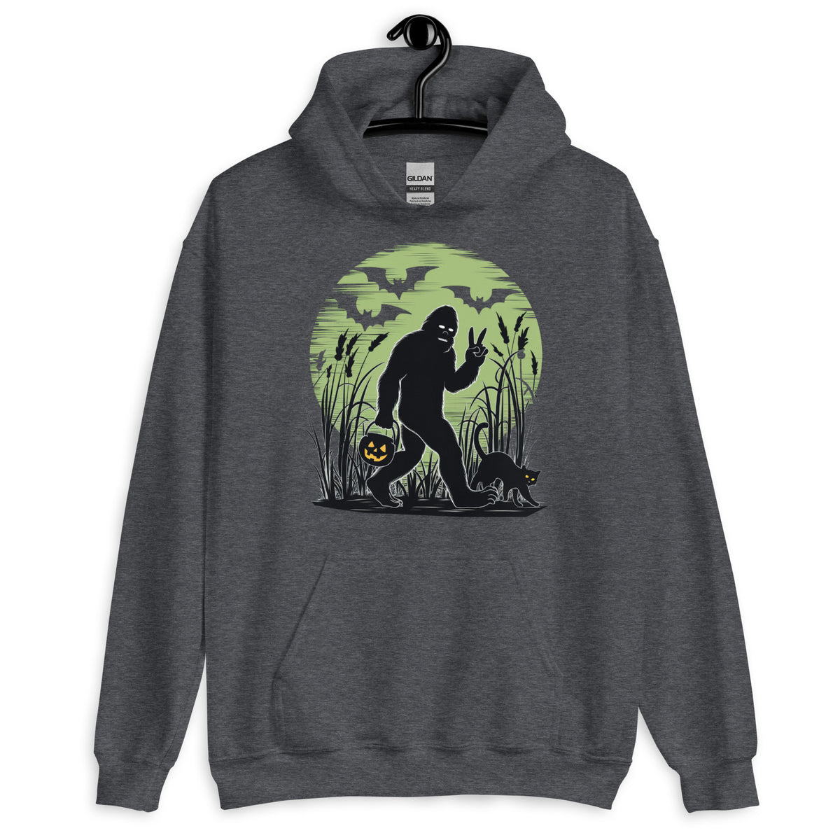 Sasquatch Trick or Treat Hoodie - Captain Woody's Shirts & Beach Club