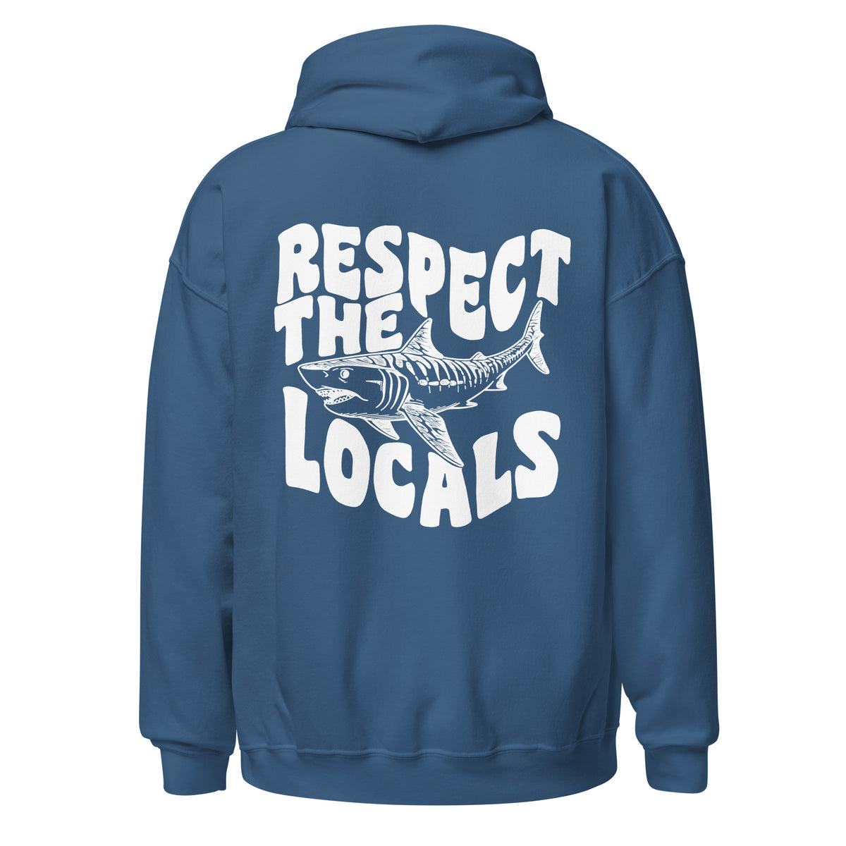 Respect the Locals Beach Hoodie, perfect for oversized look