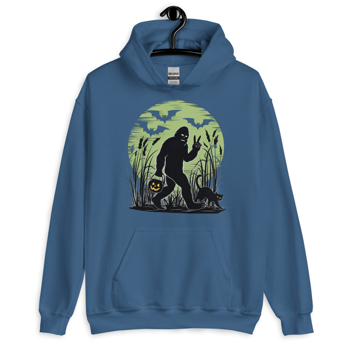 Sasquatch Trick or Treat Hoodie - Captain Woody's Shirts & Beach Club
