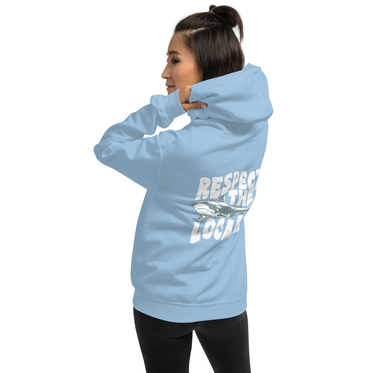 Respect the Locals Shark Hoodie