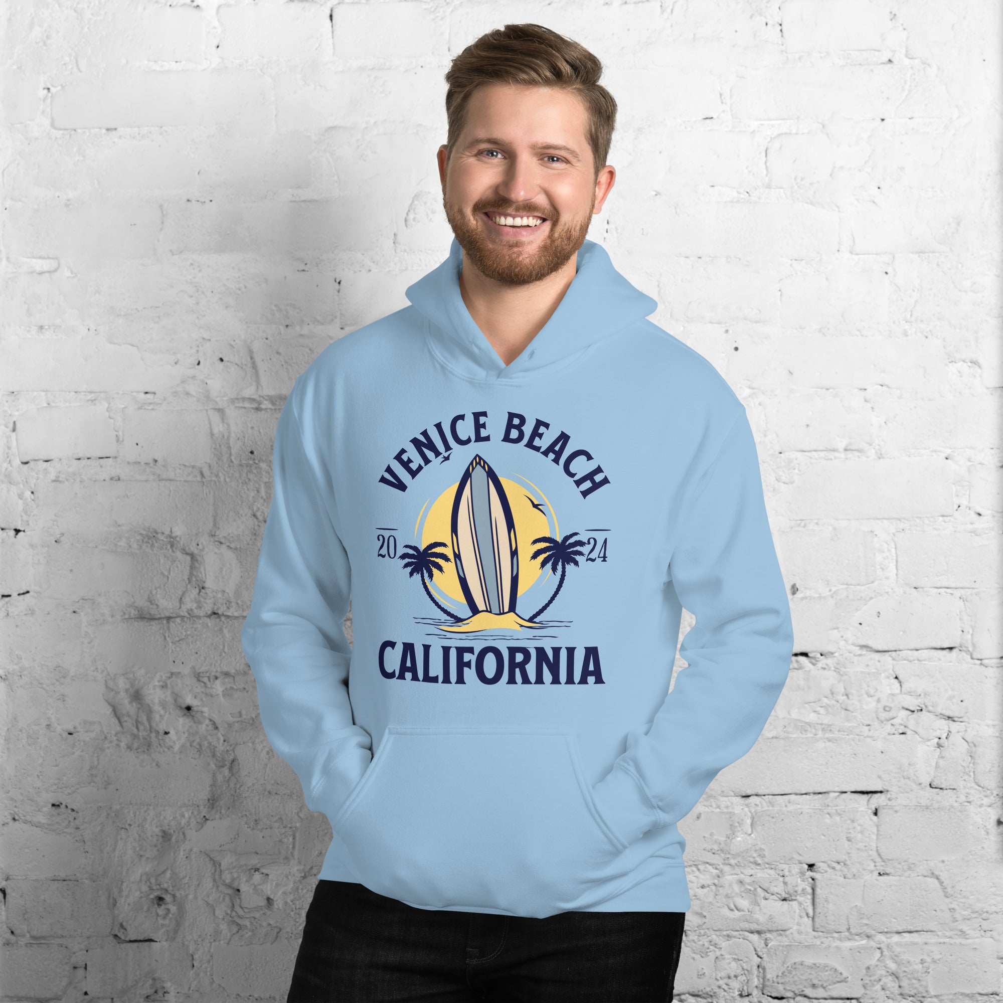 Venice Beach California Hoodle - Captain Woody's Shirts & Beach Club