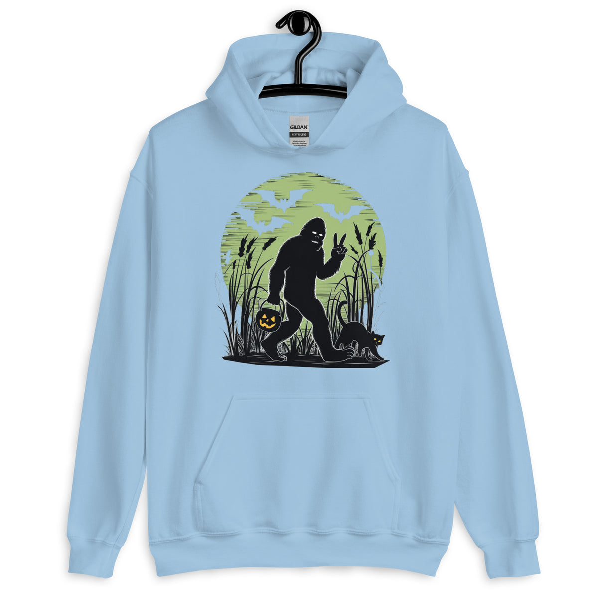Sasquatch Trick or Treat Hoodie - Captain Woody's Shirts & Beach Club