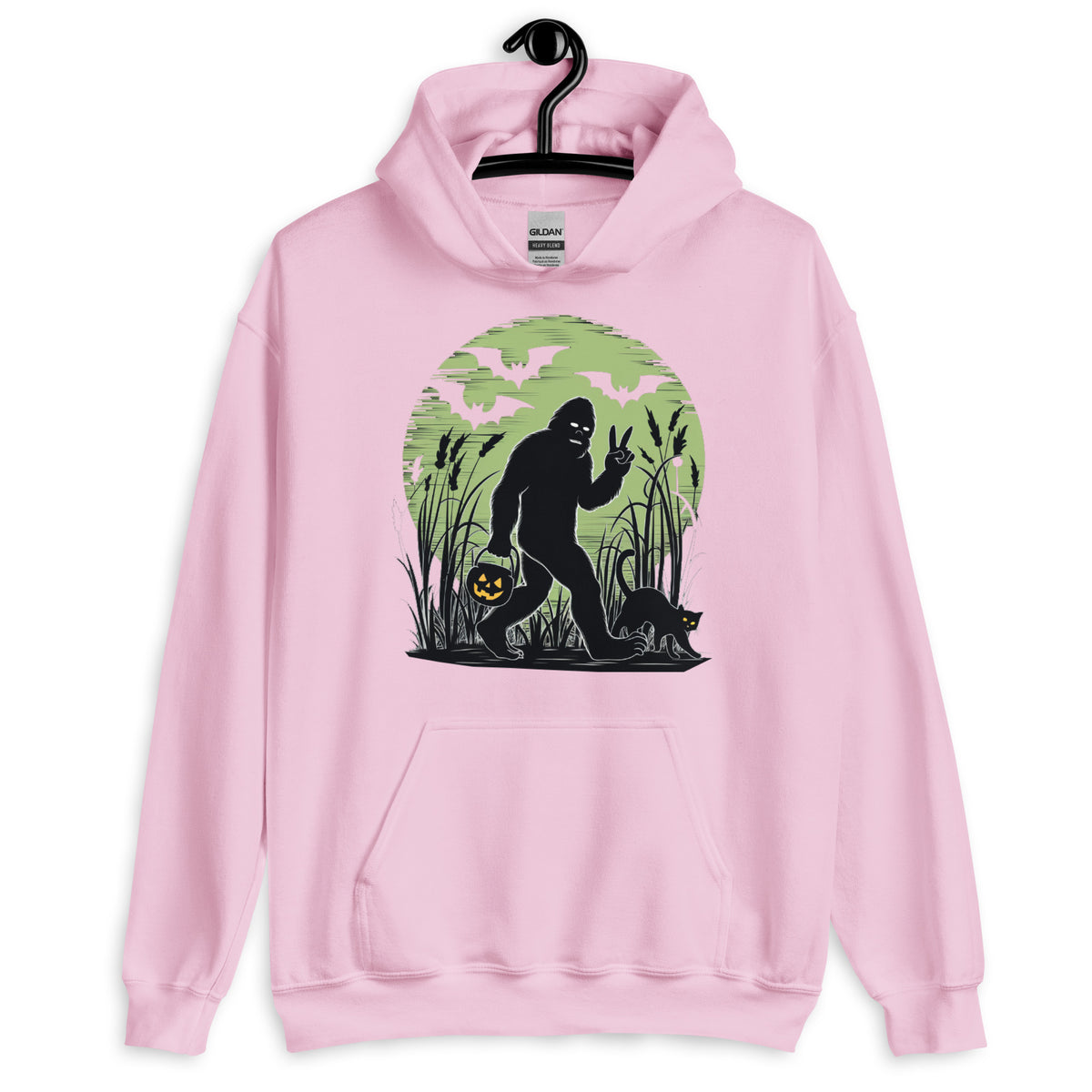 Sasquatch Trick or Treat Hoodie - Captain Woody's Shirts & Beach Club