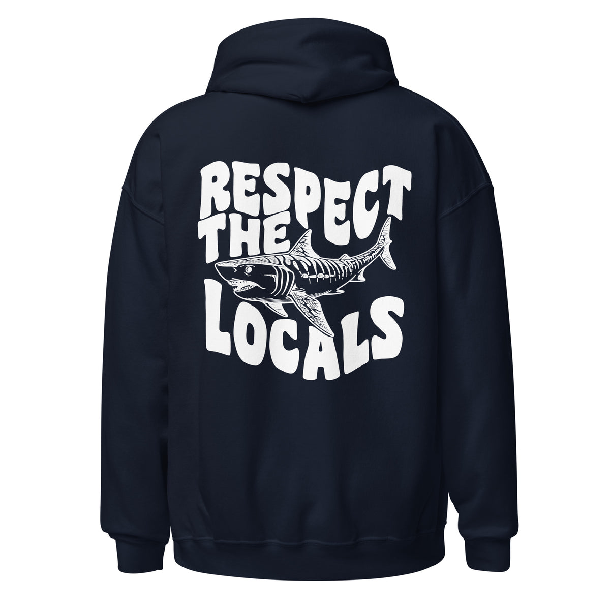 Respect the Locals Beach Hoodie, perfect for oversized look