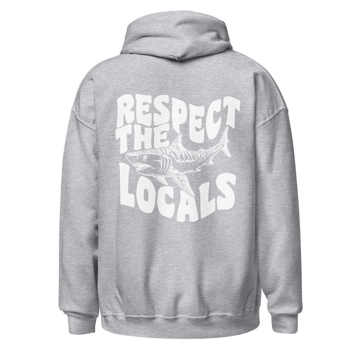 Respect the Locals Beach Hoodie, perfect for oversized look