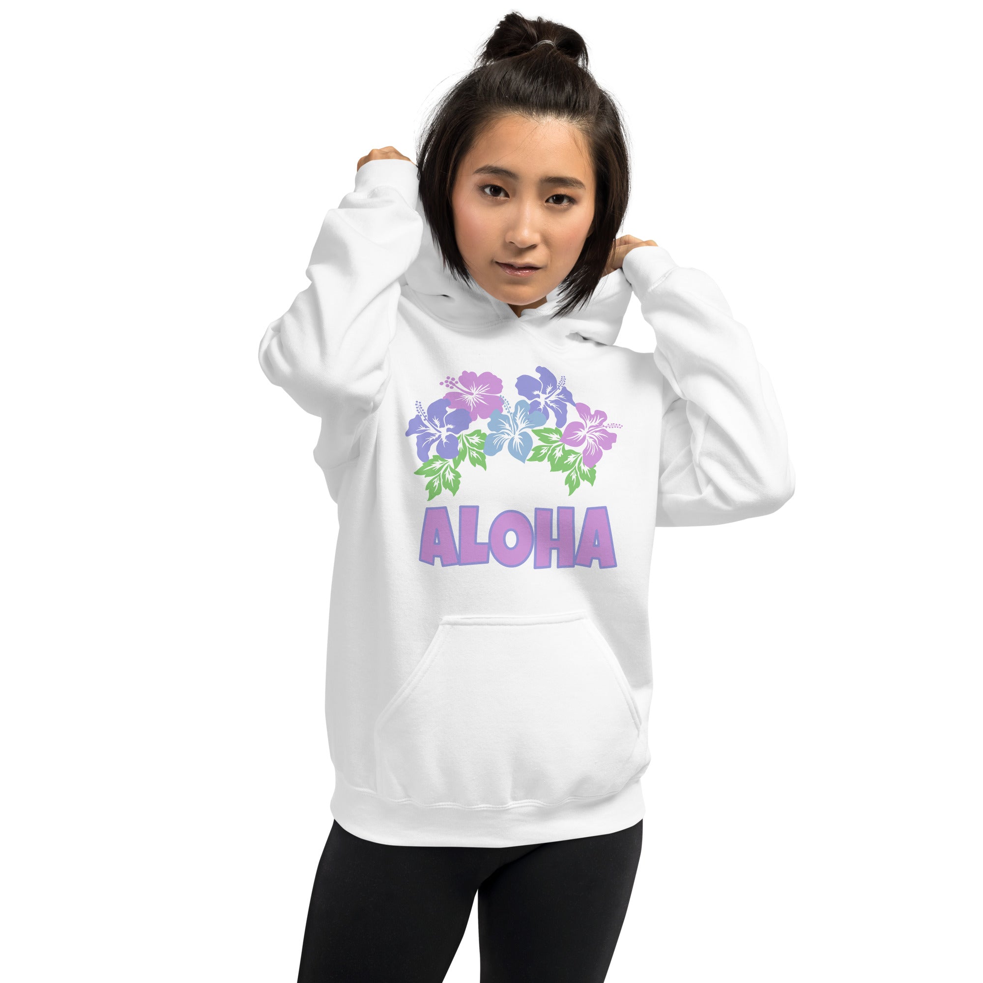 Aloha Hawaiian Hoodie - Captain Woody's Shirts & Beach Club
