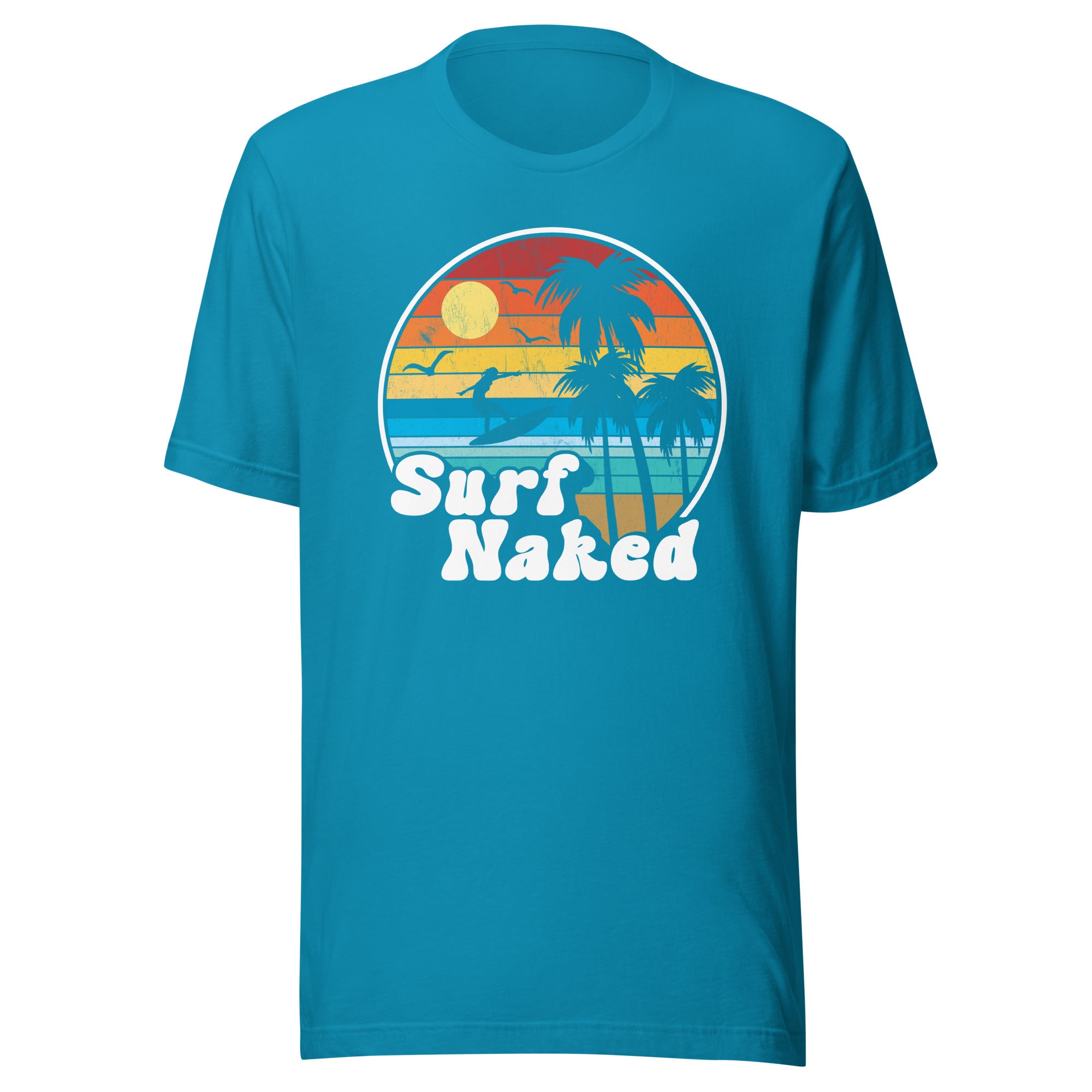 Surf Naked Sunset Beach Tee