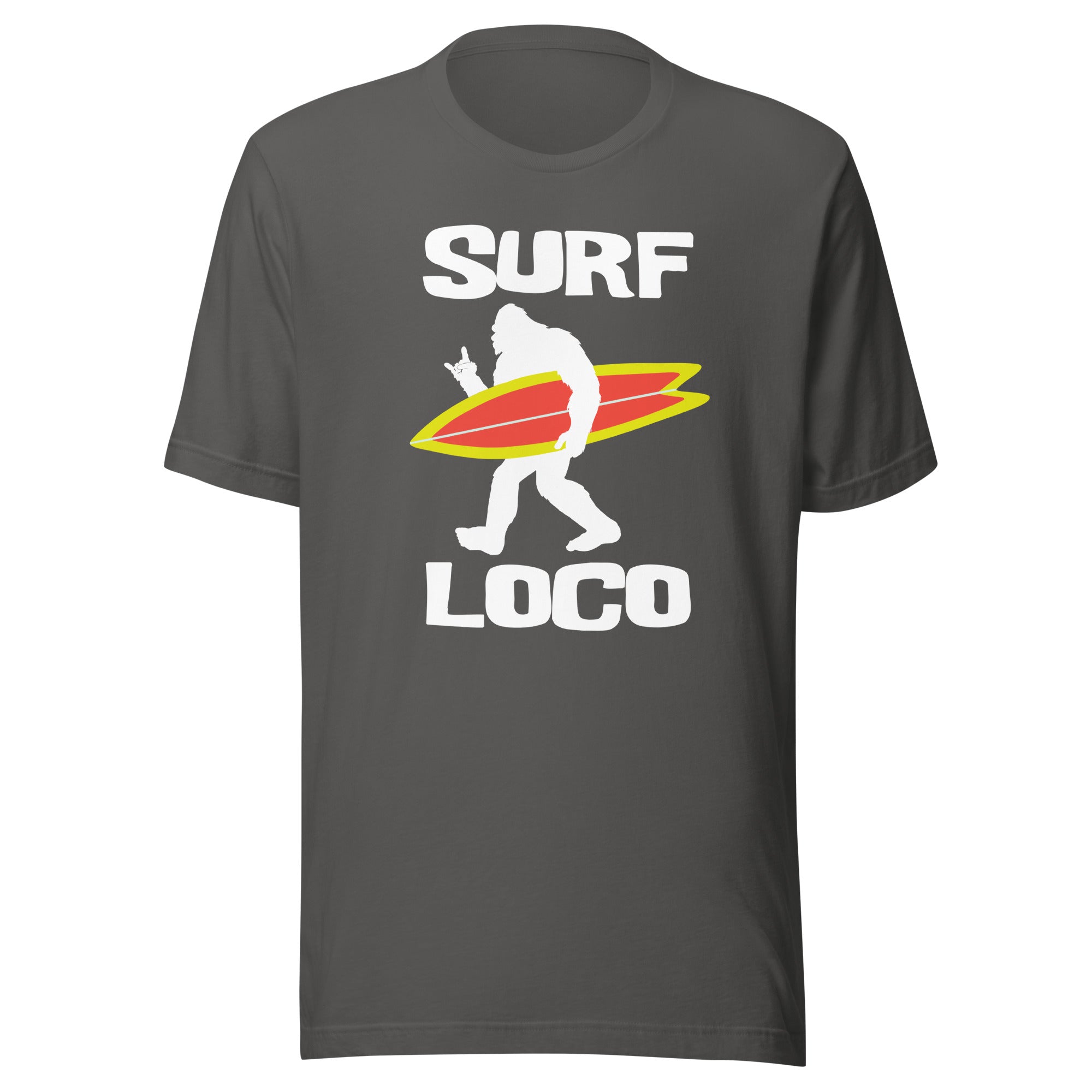 Surf Loco Sasquatch Surfer - Captain Woody's Shirts & Beach Club